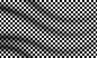 Black and white checkered flag background. vector