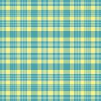 Tartan plaid pattern with texture and summer color. vector