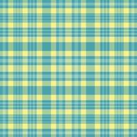 Tartan plaid pattern with texture and summer color. vector