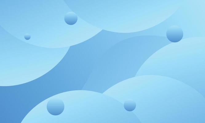 Blue gradient fluid shape background.