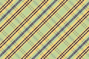 Tartan plaid pattern with texture and summer color. vector