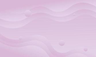 Purple fluid with wavy shape background. vector