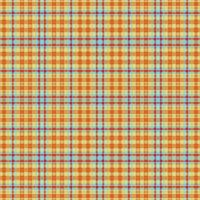 Tartan plaid pattern with texture and summer color. vector