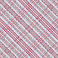 Tartan plaid pattern with texture and summer color. vector