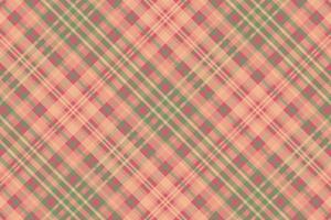 Tartan plaid pattern with texture and summer color. vector