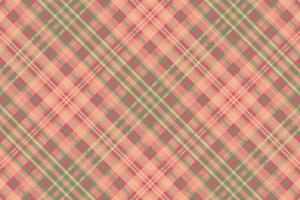 Tartan plaid pattern with texture and summer color. vector