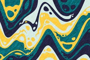 Abstract psychedelic groovy background with texture. vector