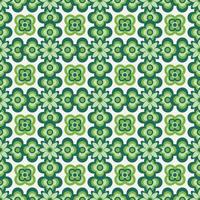 Abstract seamless flower pattern. Repeat pattern. vector