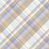 Tartan plaid pattern with texture and summer color. vector