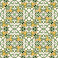 Abstract seamless flower pattern. Repeat pattern. vector