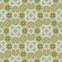 Abstract seamless flower pattern. Repeat pattern. vector