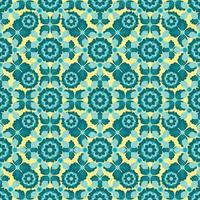 Abstract seamless flower pattern. Repeat pattern. vector