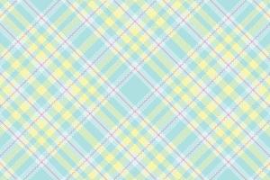 Tartan plaid pattern with texture and summer color. vector