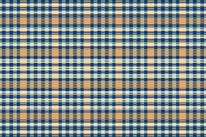Tartan plaid pattern with texture and summer color. vector