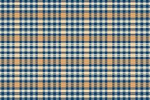 Tartan plaid pattern with texture and summer color. vector