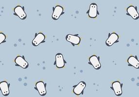 Little penguin pattern background. Vector. vector