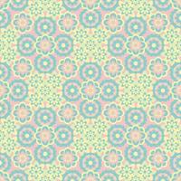 Abstract seamless flower pattern. Repeat pattern. vector