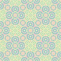 Abstract seamless flower pattern. Repeat pattern. vector