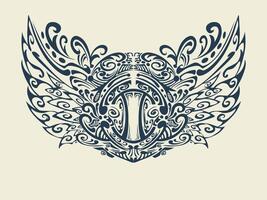 Wings vector design