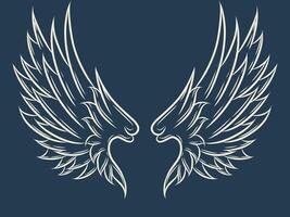 Wings vector design