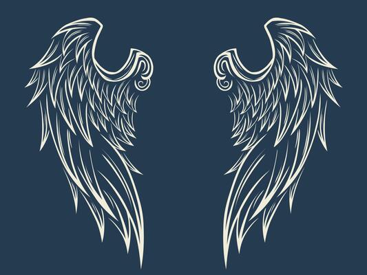 Wings vector design