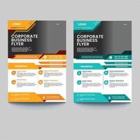 folleto de negocios corporativos vector