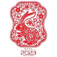 Happy chinese new year 2022 year of the tiger vector