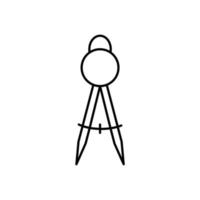 compass architect icons  symbol vector elements for infographic web