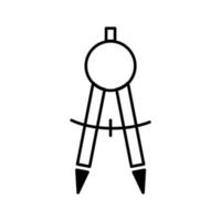 compass architect icons  symbol vector elements for infographic web