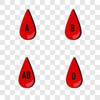 Blood drop icon vector logo template flat style, vector illustration.