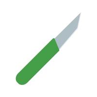 Scalpel Flat Multicolor Icon vector