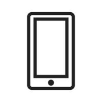 Phone Line Icon vector