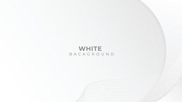Abstract curve shapes on white and grey background. Minimal space for content. vector illustration.