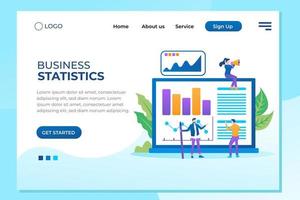 Financial administration concept. Consulting for company performance, analysis concept. Statistics and business statement. Flat isometric infographics for banner or business hero images