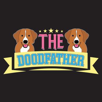 diseño de camiseta del día del padre con vector personalizado del elemento del día del padre