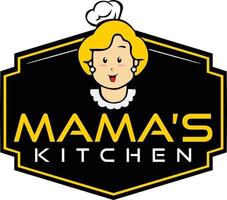 mamas kitchen logo vector