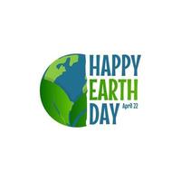 Happy Earth Day. Awareness of the importance of protecting the earth with vector illustrations for campaigns, banners and more