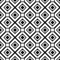 patrón geométrico en zigzag asiático blanco negro vector