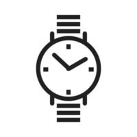 Wrist Watch Line Icon vector