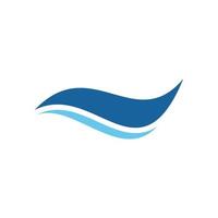 Water wave Logo vector