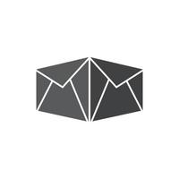 Mail logo vector