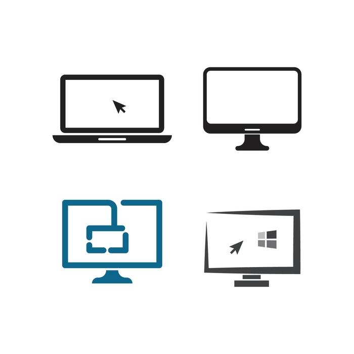 Computer Screen Logo Vector Art, Icons, and Graphics for Free Download