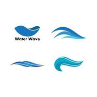 Water wave Logo vector