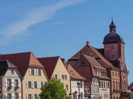 la ciudad francesa de wissembourg foto