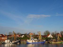 Greetsiel en el mar del norte foto