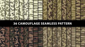 Military and army camouflage seamless pattern vector