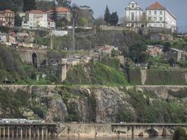 Porto at the douro river photo