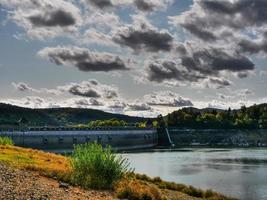 lake near waldeck in germany photo