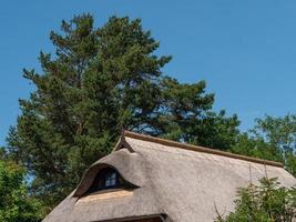 Ahrenshoop at the baltic sea in germany photo