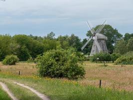 Ahrenshoop at the baltic sea in germany photo